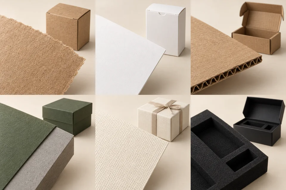 Kraft paper AI concept