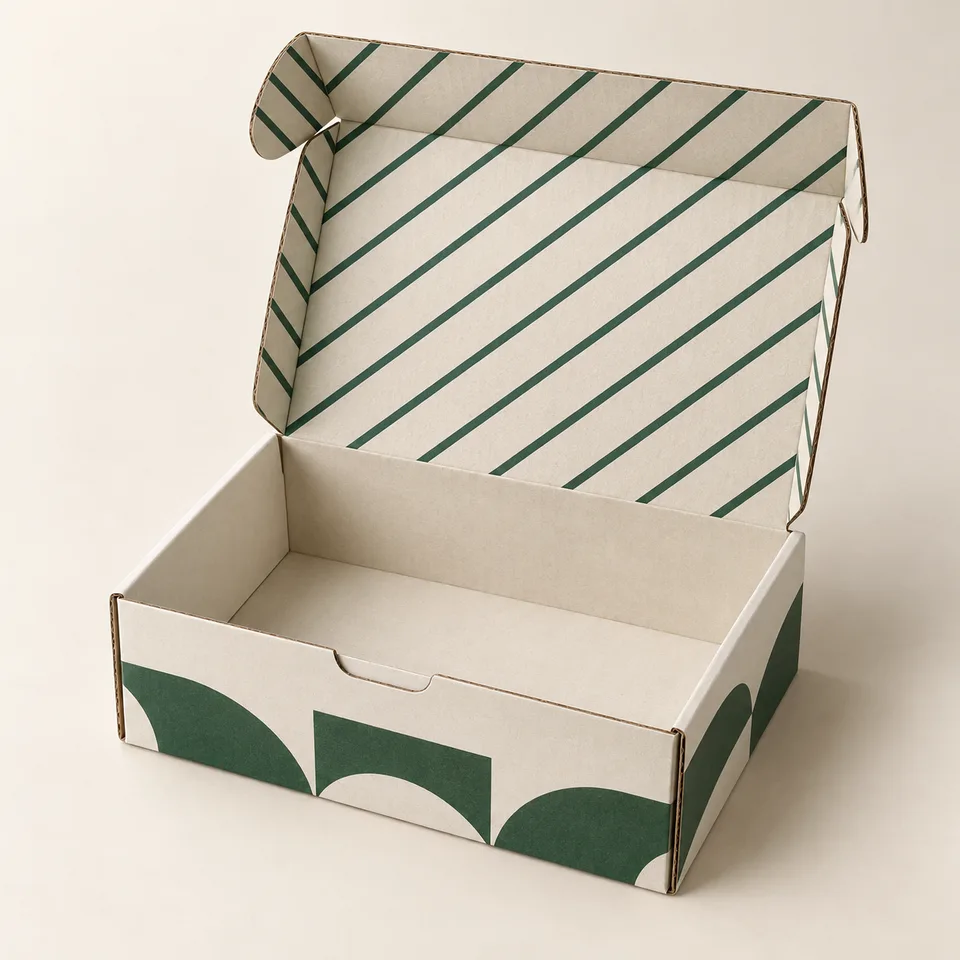 Front-tuck mailer concept