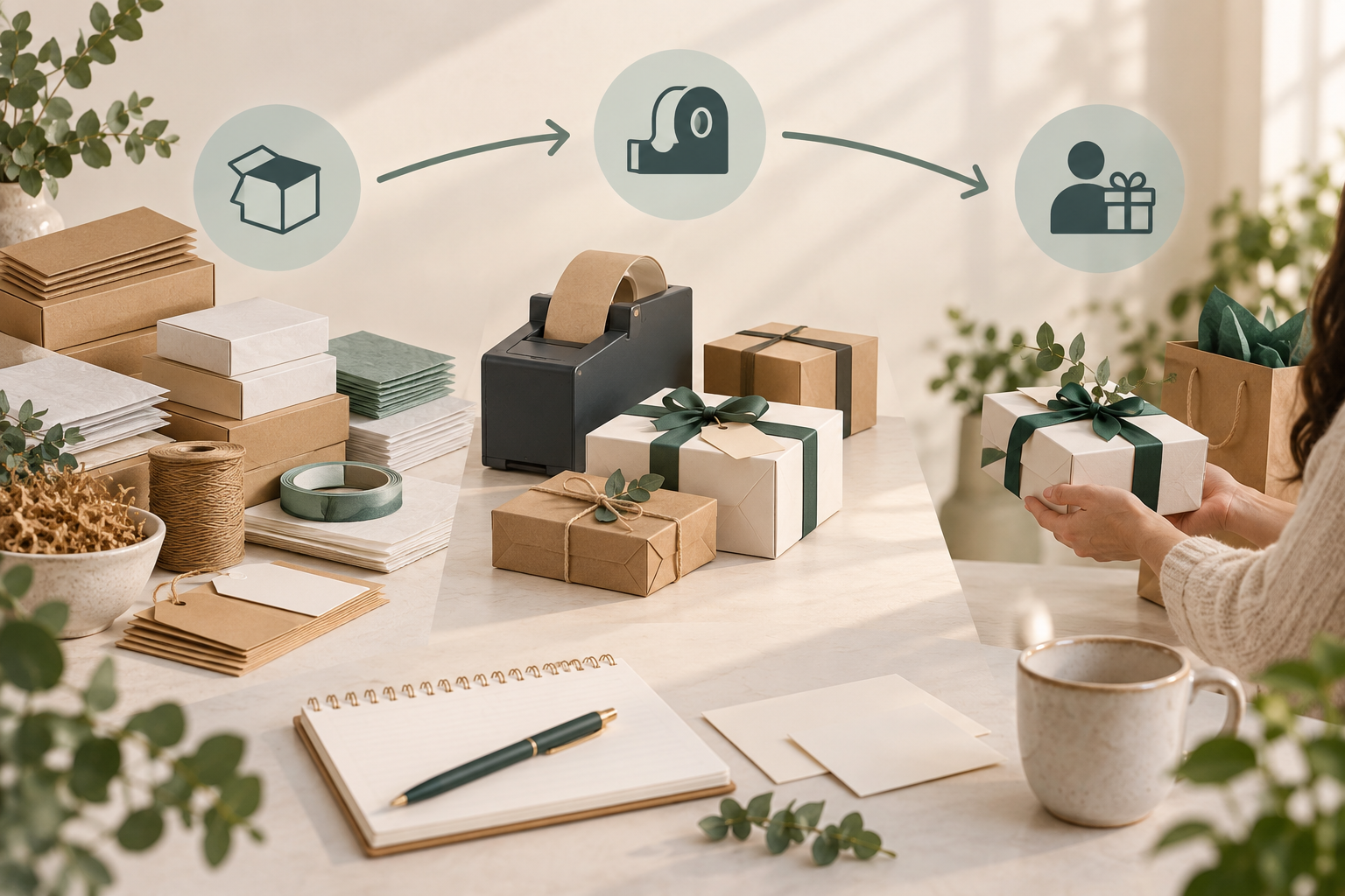 A packing tool beside the specific gift operation it would change
