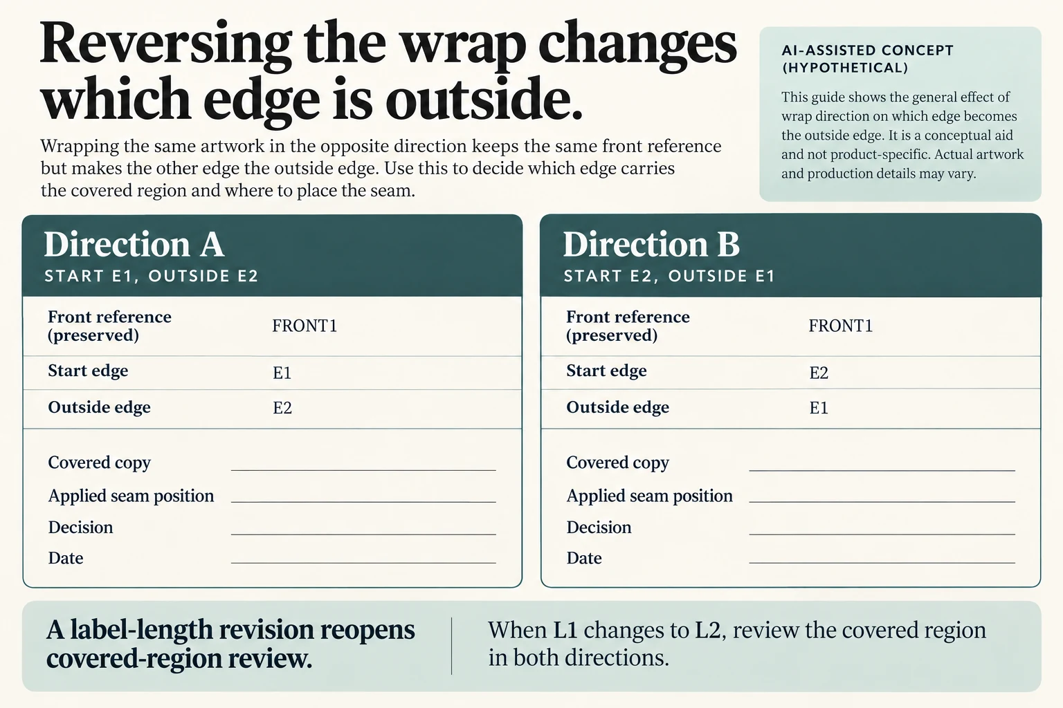 Wrap alternatives reverse start and outside edges with distinct L1 and L2 hidden-copy and applied-position reviews
