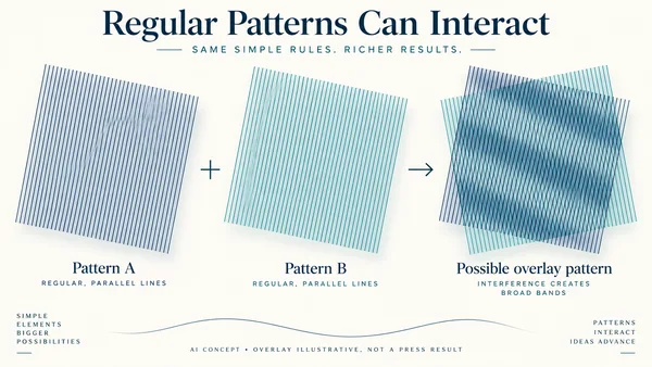 AI-assisted conceptual regular-pattern overlay, not artwork or a calibrated print result.