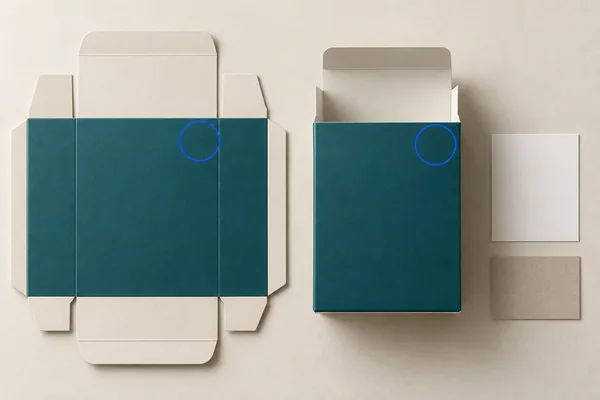 Flat and formed solid-color panels carry the same marked review location beside surface references.