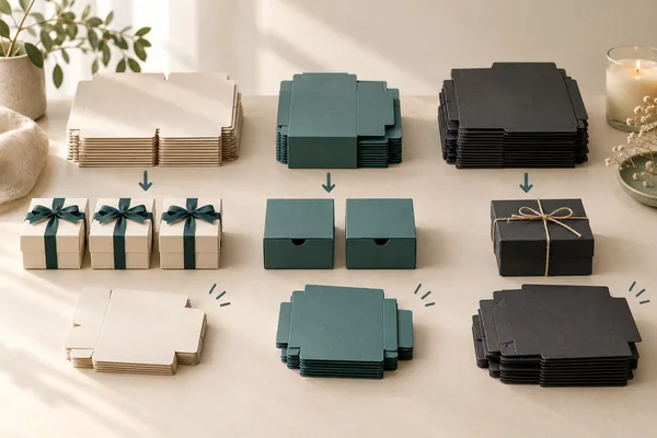 Gift-pack components bundled in different purchase quantities
