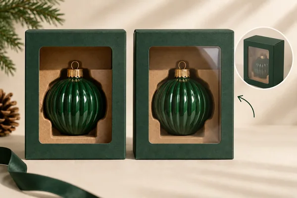 Bare and patched window concepts with the same ornament