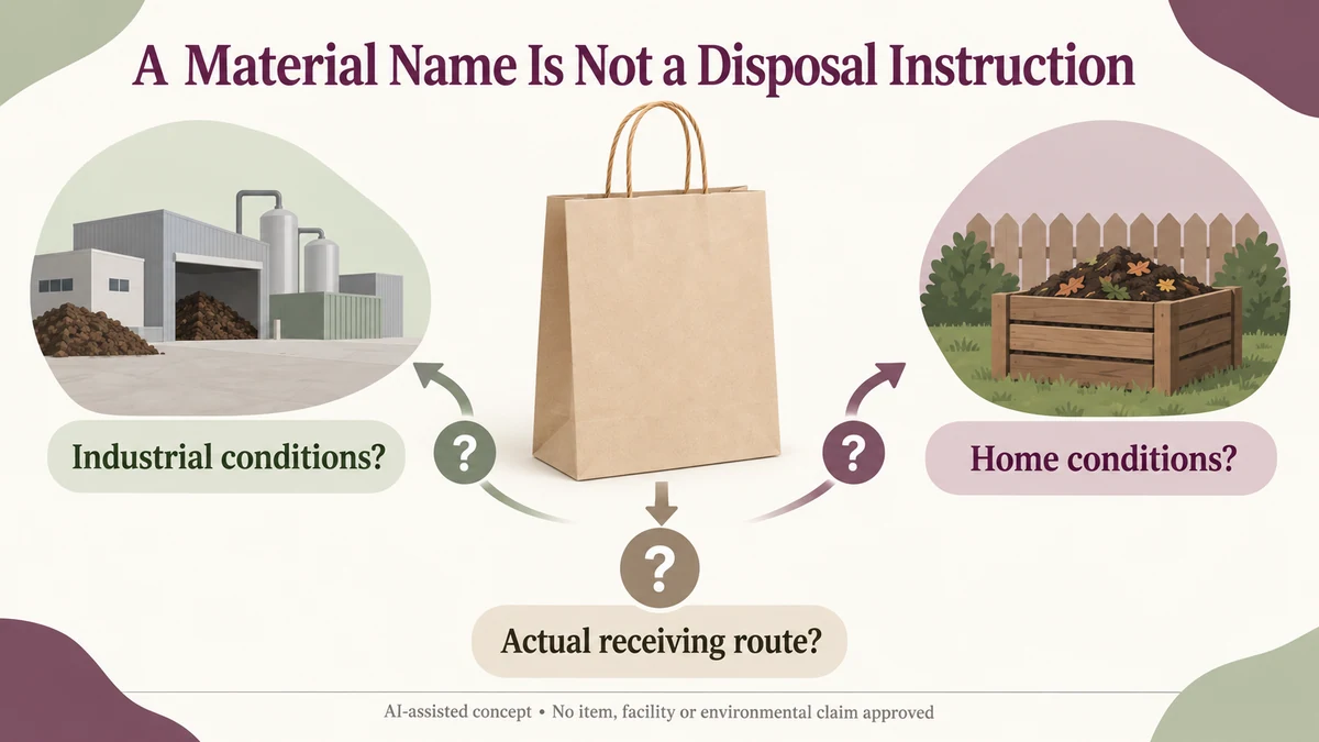 AI-assisted plain hypothetical bag with open industrial-condition, home-condition and actual receiving-route questions.
