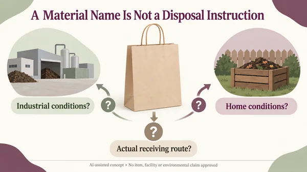 AI-assisted plain hypothetical bag with open industrial-condition, home-condition and actual receiving-route questions.